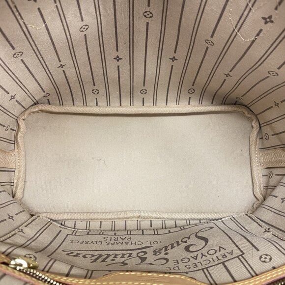 LOUIS VUITTON Authentic Brown Monogram Neverfull PM Tote Bag - Picture 4 of 12